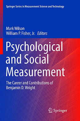 Couverture cartonnée Psychological and Social Measurement de 