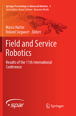 Couverture cartonnée Field and Service Robotics de 