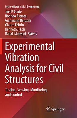 Kartonierter Einband Experimental Vibration Analysis for Civil Structures von 