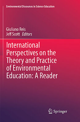 Couverture cartonnée International Perspectives on the Theory and Practice of Environmental Education: A Reader de 