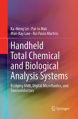 Couverture cartonnée Handheld Total Chemical and Biological Analysis Systems de Ka-Meng Lei, Rui Paulo Martins, Man-Kay Law