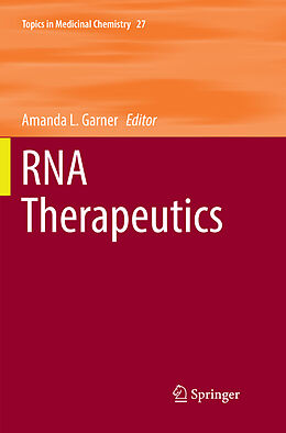 Kartonierter Einband RNA Therapeutics von 