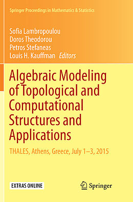 Kartonierter Einband Algebraic Modeling of Topological and Computational Structures and Applications von 