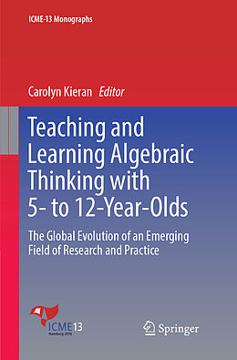 Kartonierter Einband Teaching and Learning Algebraic Thinking with 5- to 12-Year-Olds von 