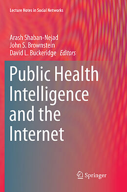 Kartonierter Einband Public Health Intelligence and the Internet von 