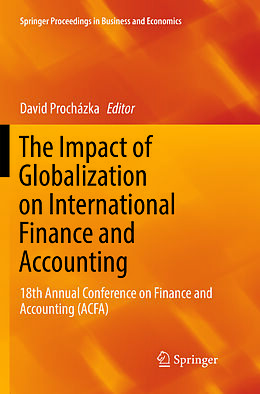 Kartonierter Einband The Impact of Globalization on International Finance and Accounting von 