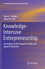 Couverture cartonnée Knowledge-Intensive Entrepreneurship de Albert N. Link, Nancy J. Hodges