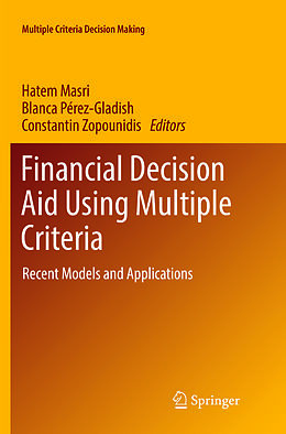 Kartonierter Einband Financial Decision Aid Using Multiple Criteria von 