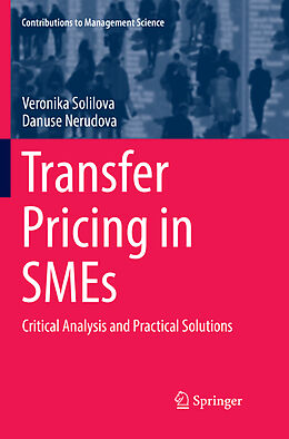 Kartonierter Einband Transfer Pricing in SMEs von Danuse Nerudova, Veronika Solilova