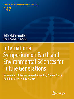 Couverture cartonnée International Symposium on Earth and Environmental Sciences for Future Generations de 