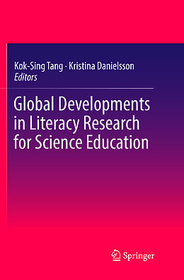 Couverture cartonnée Global Developments in Literacy Research for Science Education de 