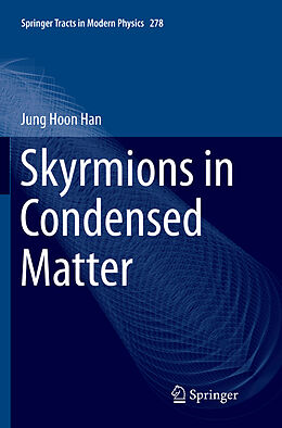 Kartonierter Einband Skyrmions in Condensed Matter von Jung Hoon Han