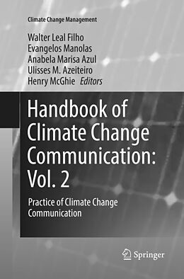 Couverture cartonnée Handbook of Climate Change Communication: Vol. 2 de 