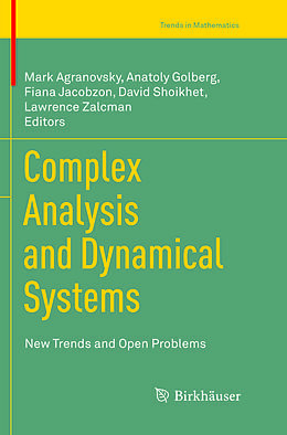 Kartonierter Einband Complex Analysis and Dynamical Systems von 