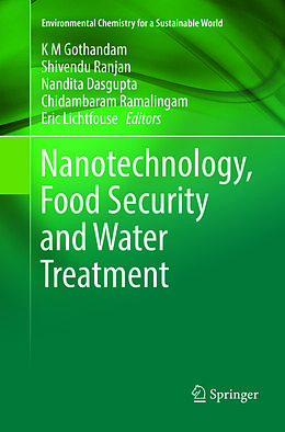 Couverture cartonnée Nanotechnology, Food Security and Water Treatment de 