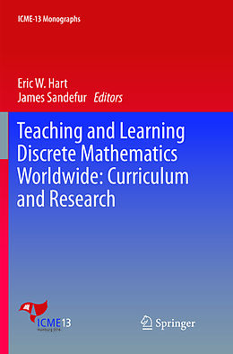 Kartonierter Einband Teaching and Learning Discrete Mathematics Worldwide: Curriculum and Research von 
