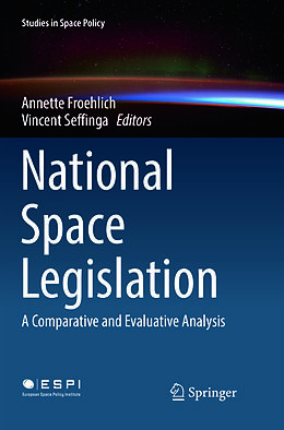 Couverture cartonnée National Space Legislation de 