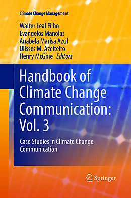 Couverture cartonnée Handbook of Climate Change Communication: Vol. 3 de 