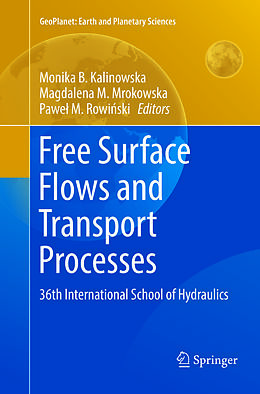 Kartonierter Einband Free Surface Flows and Transport Processes von 