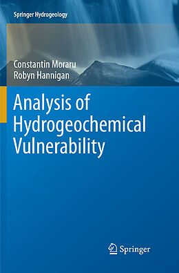 Couverture cartonnée Analysis of Hydrogeochemical Vulnerability de Robyn Hannigan, Constantin Moraru