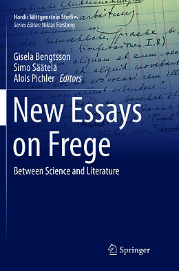 Couverture cartonnée New Essays on Frege de 