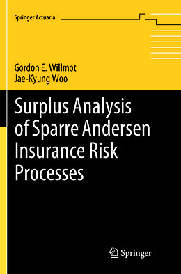 Kartonierter Einband Surplus Analysis of Sparre Andersen Insurance Risk Processes von Jae-Kyung Woo, Gordon E. Willmot