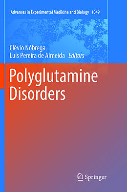 Kartonierter Einband Polyglutamine Disorders von 
