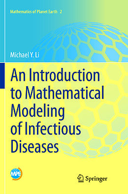 Couverture cartonnée An Introduction to Mathematical Modeling of Infectious Diseases de Michael Y. Li