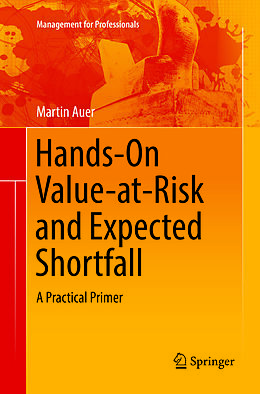 Kartonierter Einband Hands-On Value-at-Risk and Expected Shortfall von Martin Auer