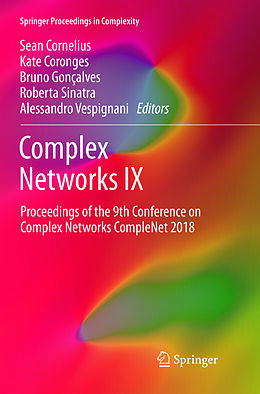 Kartonierter Einband Complex Networks IX von 