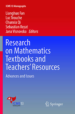 Kartonierter Einband Research on Mathematics Textbooks and Teachers Resources von 