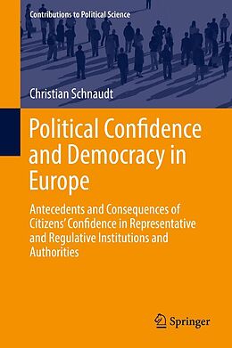 eBook (pdf) Political Confidence and Democracy in Europe de Christian Schnaudt