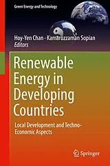 Fester Einband Renewable Energy in Developing Countries von