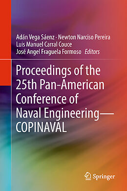 Livre Relié Proceedings of the 25th Pan-American Conference of Naval Engineering COPINAVAL de 