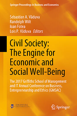 Fester Einband Civil Society: The Engine for Economic and Social Well-Being von 