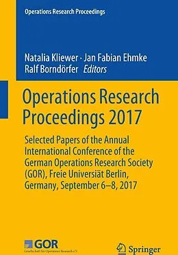 E-Book (pdf) Operations Research Proceedings 2017 von 