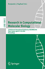 Kartonierter Einband Research in Computational Molecular Biology von 