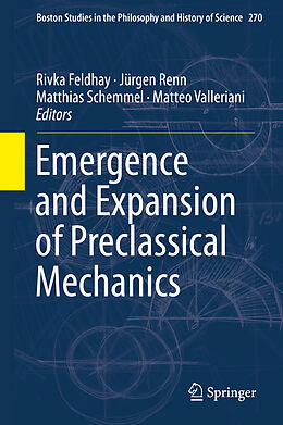 Livre Relié Emergence and Expansion of Preclassical Mechanics de 