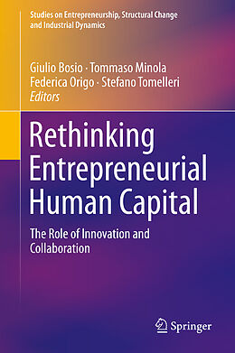 Livre Relié Rethinking Entrepreneurial Human Capital de 