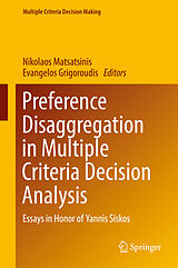 eBook (pdf) Preference Disaggregation in Multiple Criteria Decision Analysis de 