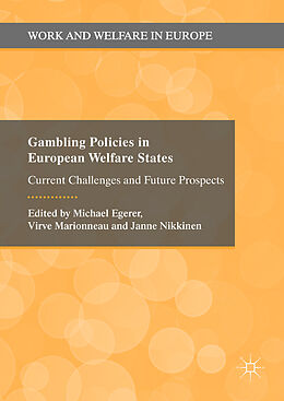 Livre Relié Gambling Policies in European Welfare States de 