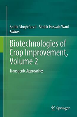 eBook (pdf) Biotechnologies of Crop Improvement, Volume 2 de 