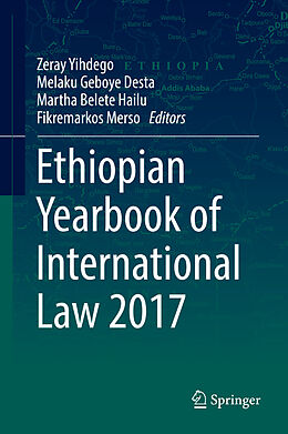 Livre Relié Ethiopian Yearbook of International Law 2017 de 