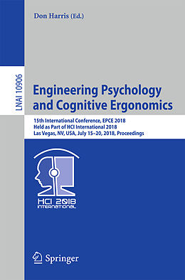 E-Book (pdf) Engineering Psychology and Cognitive Ergonomics von 