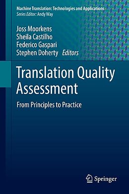 eBook (pdf) Translation Quality Assessment de 