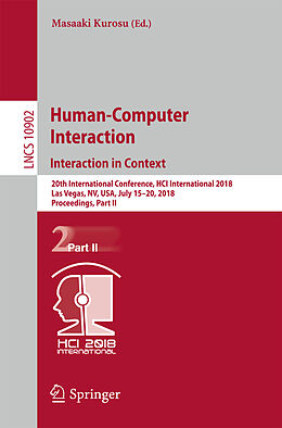 Kartonierter Einband Human-Computer Interaction. Interaction in Context von 