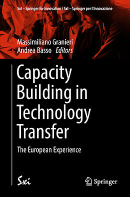 Couverture cartonnée Capacity Building in Technology Transfer de 