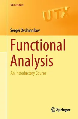 E-Book (pdf) Functional Analysis von Sergei Ovchinnikov