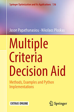 Livre Relié Multiple Criteria Decision Aid de Nikolaos Ploskas, Jason Papathanasiou