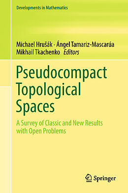 Livre Relié Pseudocompact Topological Spaces de 